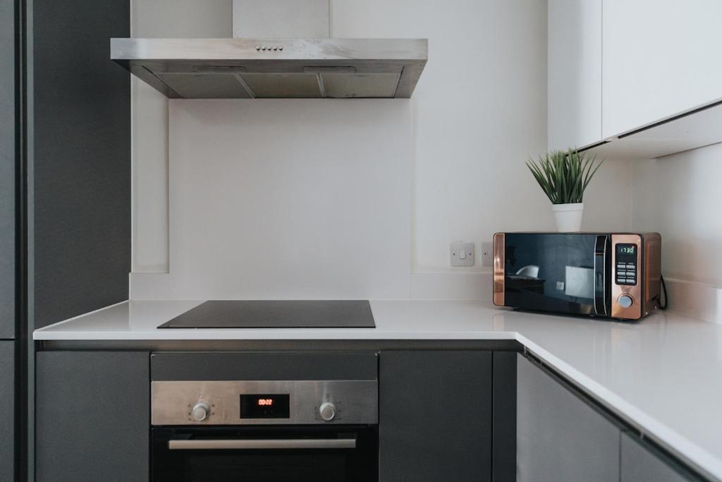 City Living Penthouse Apartment With Parking Manchester Exterior foto